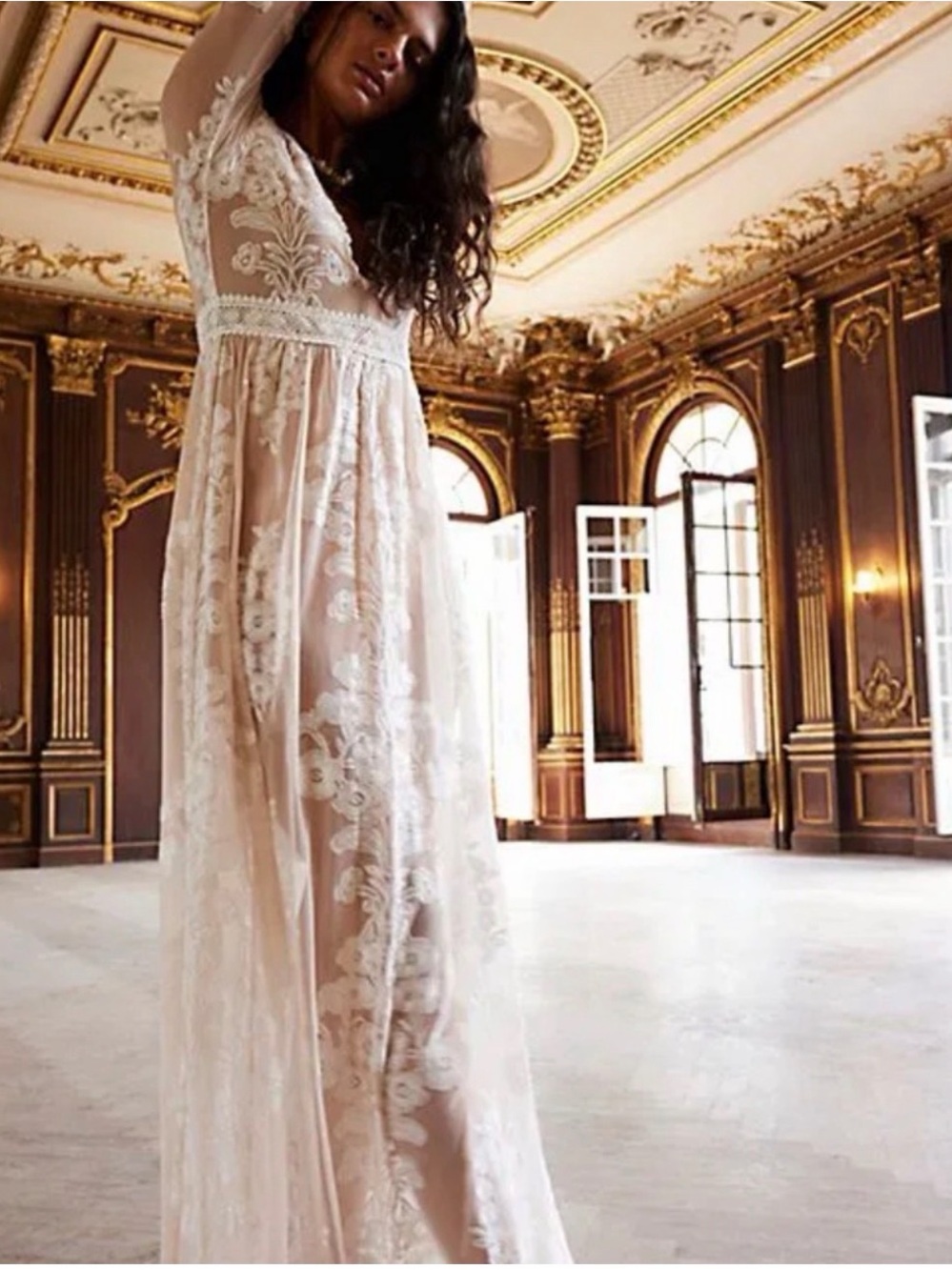 For Love and Lemons Temecula Maxi Dress